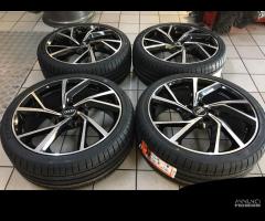 Cerchi in lega 19 per Audi A3 golf 7 8 con gomme