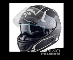 CASCO INTEGRALE MOTO NOS NS7F OPACO FIBRA VETRO - 2