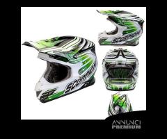 CASCO MOTO CROSS ENDURO SCORPION VX20 FIBRA VETRO - 1