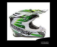 CASCO MOTO CROSS ENDURO SCORPION VX20 FIBRA VETRO - 4