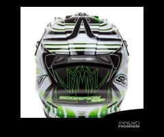 CASCO MOTO CROSS ENDURO SCORPION VX20 FIBRA VETRO - 5