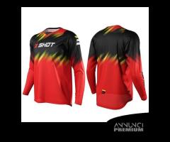 MAGLIA MOTO CROSS ENDURO FUORISTRADA SHOT BAMBINO - 1