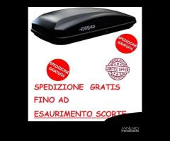 Box auto portabagagli Farad Crub 450 litri nero