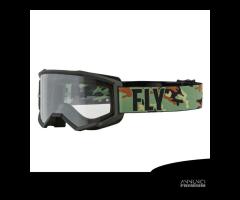 MASCHERA MOTO CROSS ENDURO FUORISTRADA FLY MIMETIC