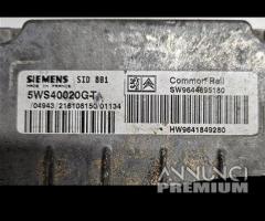 ECU PEUGEOT 307 COD. 5WS40020G-T  SW9644895180