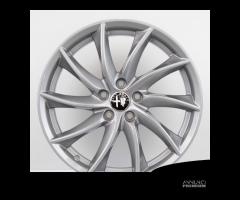 Cerchi in lega 18 originali alfa Giulia 8x18 9x18 - 1