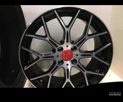 Cerchi in lega 17 Fiat 500 Abarth con gomme nuovi