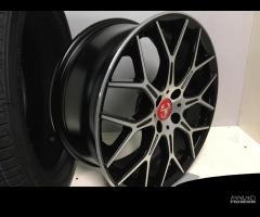 Cerchi in lega 17 Fiat 500 Abarth con gomme nuovi