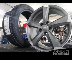 Cerchi 17 gmp per audi A3 con gomme termiche