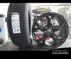 Cerchi 18 alfa stelvio con gomme termiche nuovi