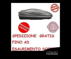 Box portatutto auto G3 Absolute 320 litri Grigio L