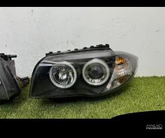 Fari anteriori BMW Serie 1 E87 Angel Eyes