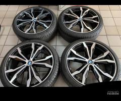 Cerchi in lega 20 originali M bmw x1 x2 con gomme