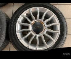 Cerchi in lega 15 originali Fiat 500 con gomme