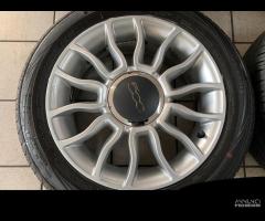 Cerchi in lega 15 originali Fiat 500 con gomme