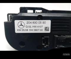 Comandi clima Mercedes Classe C W204 - 7