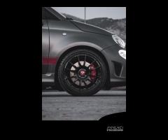 CERCHI ROWENS XLR DA 17 ET25 FIAT 500 595 ABARTH - 9