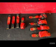 Kit cinture di sicurezza rosse 500 Sporting