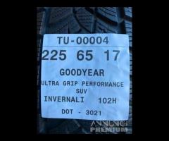 4 PNEUMATICI 225/65 R17 GOODYEAR INVERNALI KM0 - 8