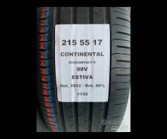 2 GOMME 215 55 17 CONTINENTAL A1133