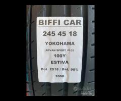 2 GOMME 245 45 18 YOKOHAMA A1068