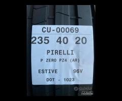 2 PNEUMATICI 235/40 R20 PIRELLI ESTIVE 85%