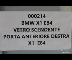 BMW X1 E84 Vetro porta anteriore destra 000214