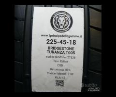 2 GOMME 225 45 18 BRIDGESTONE A27628