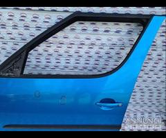 Porta anteriore sinistra blu skoda roomster 2008 - 8