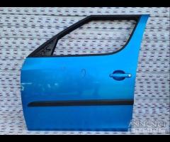 Porta anteriore sinistra blu skoda roomster 2008 - 26