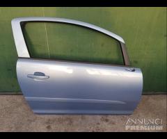 Porta lato passeggero celeste opel corsa D 2012 - 18