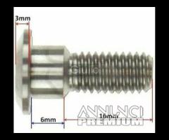 Bullone M8x22 ORIG Disco Freno Anteriore Honda NSS - 1