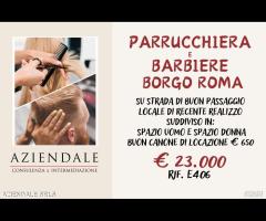 AZIENDALE - PARRUCCHIERA BARBIERE IN BORGO ROMA