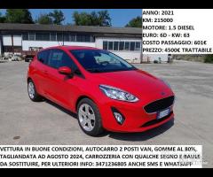 Ford Fiesta 1.5 TD 2 Posti Van 2021 215000KM