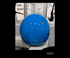 CASCO DIEFFE BABY VISIERA ELICOTTERO BLU LUCIDO