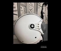 Casco dieffe demijet warrior bianco linea luxury