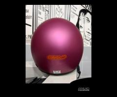 CASCO GARIBALDI DOPPIA VISIERA FUCSIA OPACO