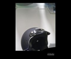 CASCO DIEFFE  CON VISIERINO NERO OPACO