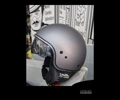 CASCO DIEFFE CON VISIERINO SPECCHIATO A SCOMPARSA