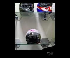 CASCO DIEFFE DEMIJET CON CUORI E SCRITTA LOVE