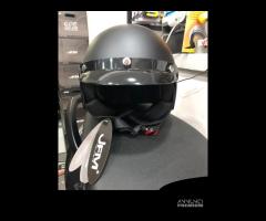 CASCO JFM 3 BOTTONI NERO OPACO