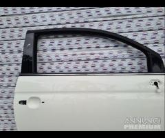 Porta anteriore destra bianca fiat nuova 500 2010 - 18