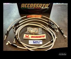 Kit tubi freno Accossato Tmax 530 no abs 15-16