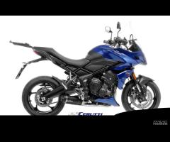 Scarico Leovince LV ONE EVO BLACK Triumph Tiger