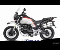 Scarico Leovince LV ONE EVO INOX Moto Guzzi V85TT