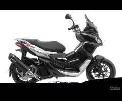 Scarico Leovince NERO Aprilia SR 125 / 200 GT 22 - - 1