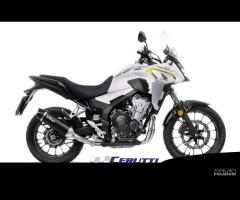 Scarico Leovince NERO Honda CB 500 X / F 2019 - - 1