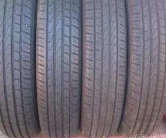 4 gomme usate 225 55 17 run Flat pirelli