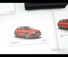 LIBRETTO USO E MANUTENZIONE AUDI Q3 Serie (8UG) CU