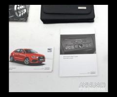 LIBRETTO USO E MANUTENZIONE AUDI Q3 Serie (8UG) CF - 8